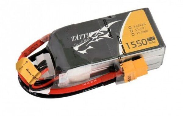 Battery 1550mAh 11.1V 75C TATTU