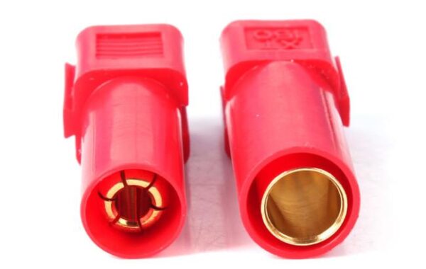 Connectors type XT150 pair - red