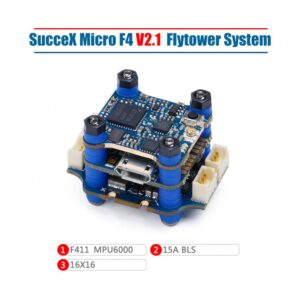 Tower system + ESC sockets SucceX Micro F4 V2.1 15A 2-4S (MPU6000)