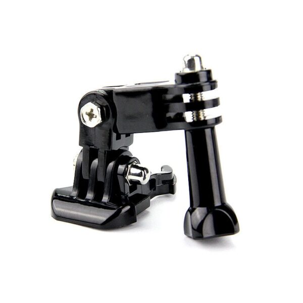 Adjustable stand for action camera for chest mount