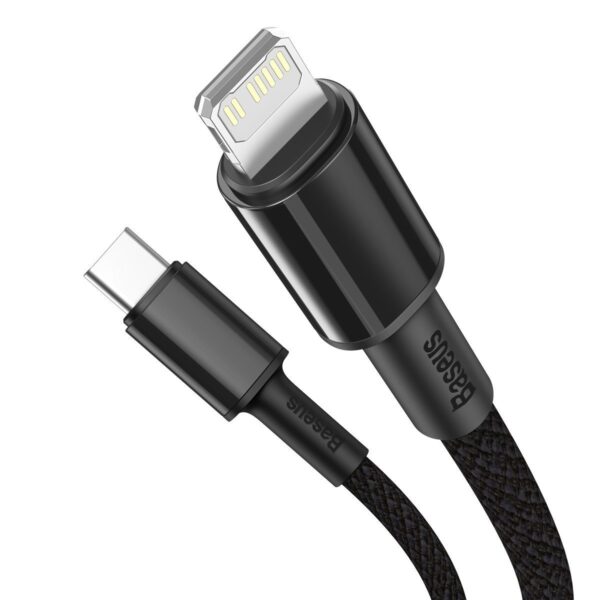 USB кабел Baseus High Density Braided, Type-C към Lightning, PD, 20W, 1m