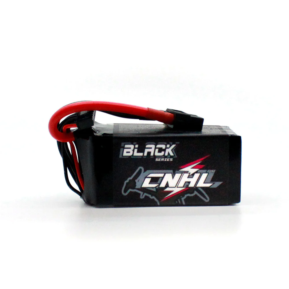 CNHL Black Series 1500mAh 14.8V 4S 100C Lipo Battery with XT60 Plug